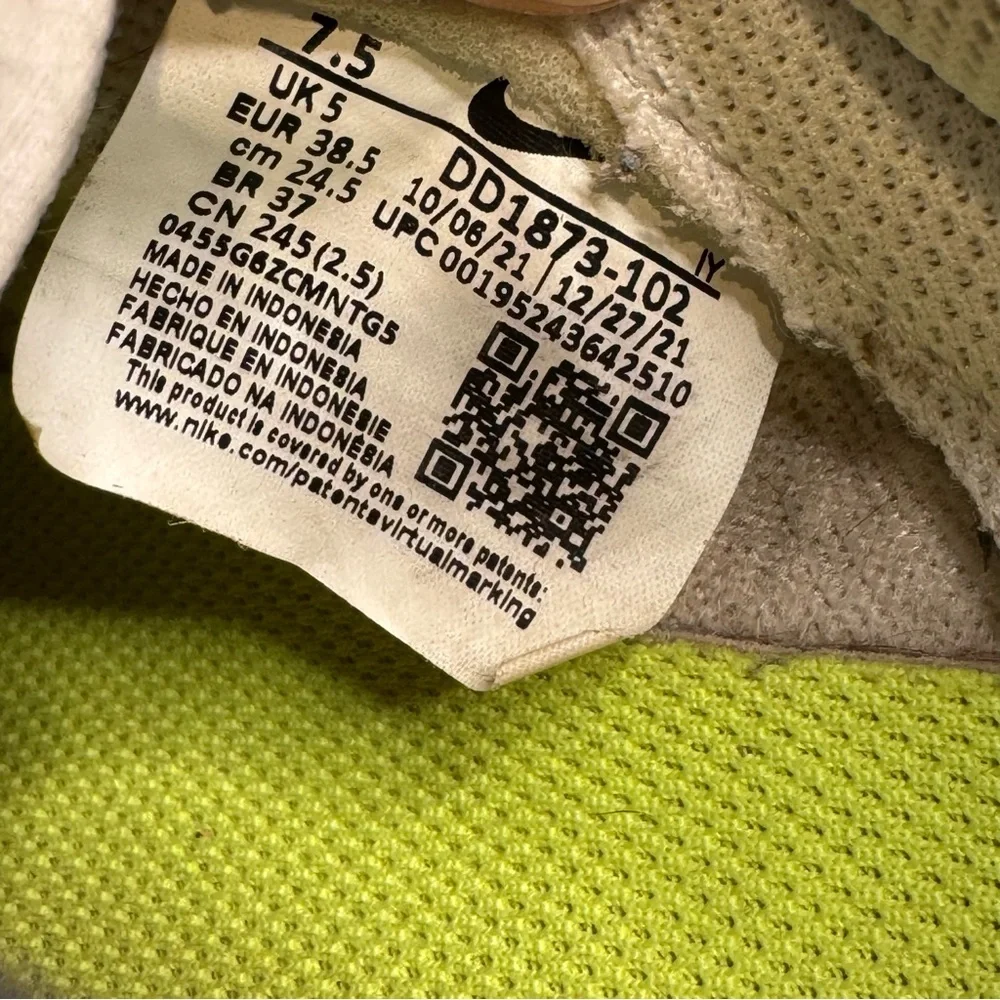 Nike Dunk Low Retro Panda Black White Leather Shoes Women’s 7.5 DD1503-101 S2 - Picture 6 of 6